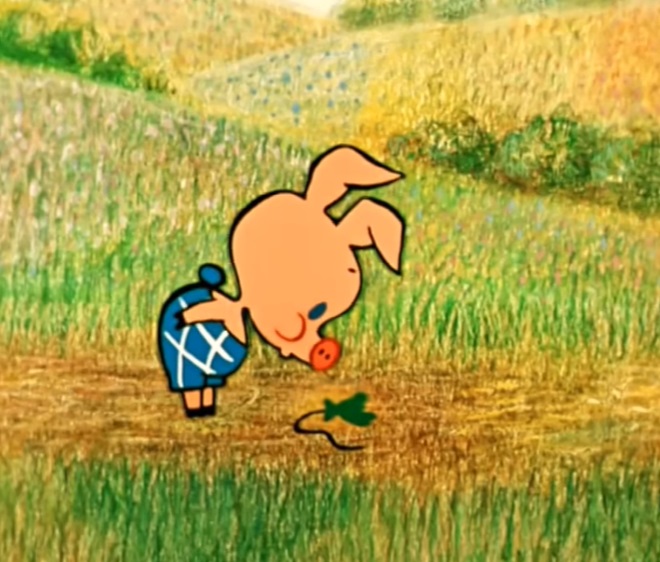 Интересно, что это так бумкнуло? Не мог же я один наделать столько шума. И где, интересно знать, мой воздушный шарик? И откуда, интересно, взялась эта тряпочка?