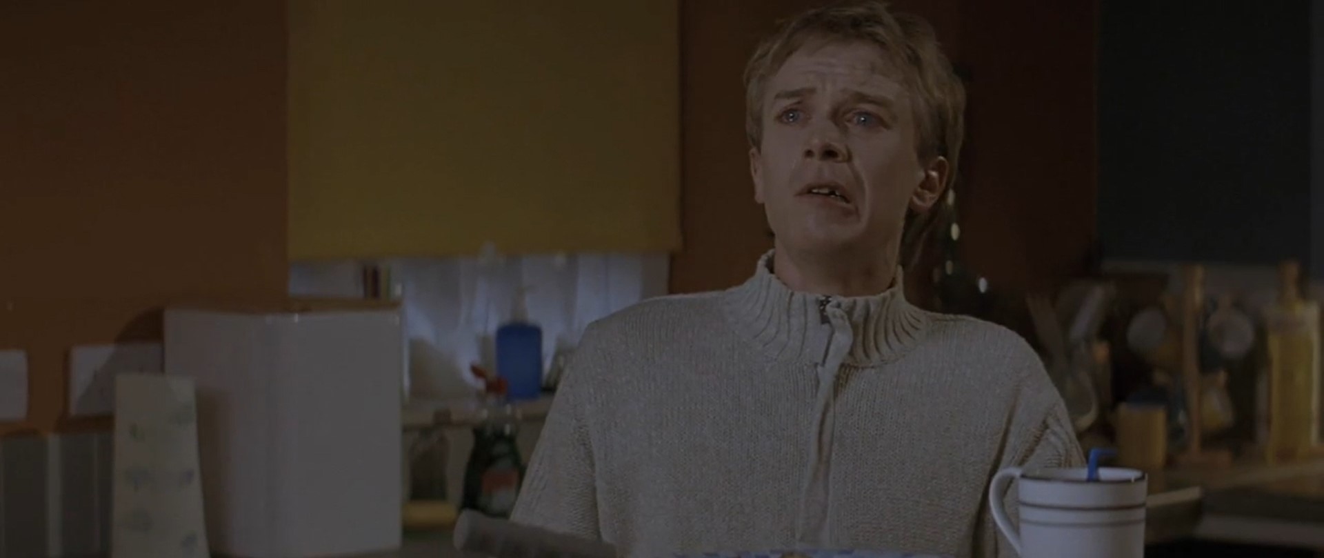 И, если женщина говорит «Нет», прими то, что ты не тот мужчина, что ей нужен. Никто не будет тебя любить лишь за то, что ты не можешь ходить.  Я не могу заставить себя любить кого-то или заставить себя не любить кого-то, это не моя вина, Майкл!