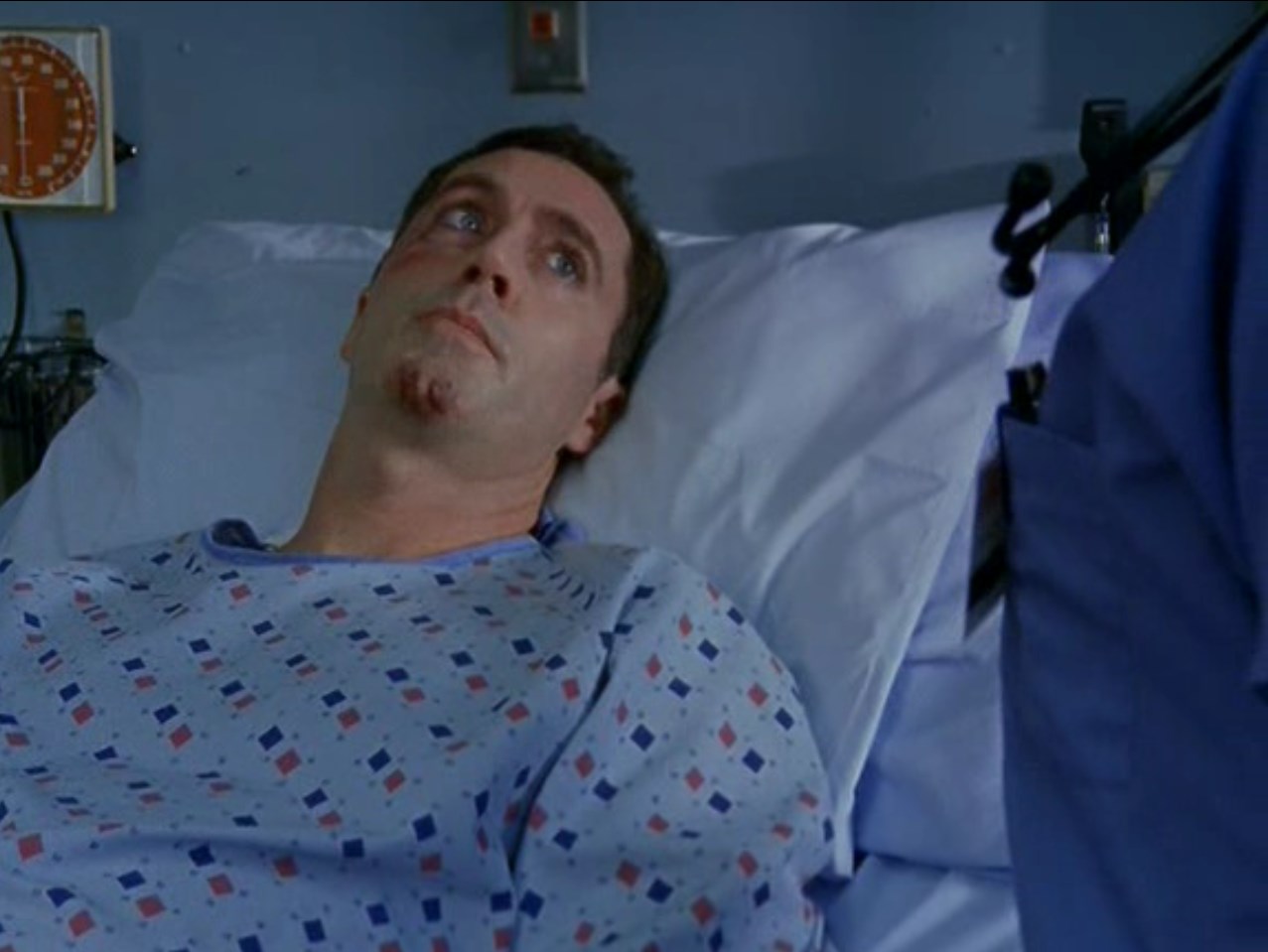 В этом моя проблема. Я слишком честный. Из-за этого моя мама столкнула меня с лестницы. Но она всё равно толстая и занудная...