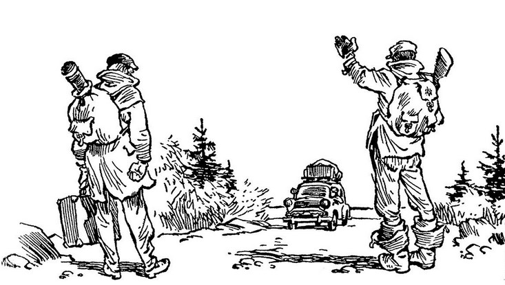 А какой смысл покупать машину, чтобы разъезжать по асфальту? Там, где асфальт, ничего интересного, а где интересно, там нет асфальта.