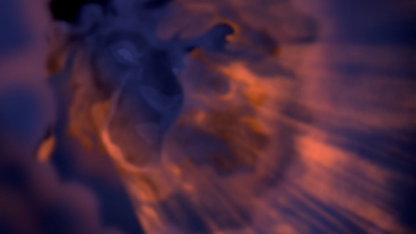 Симба — Симба, ты забыл меня?
— Нет, как я мог?
— Ты забыл, кто ты и поэтому ты забыл меня. Загляни себе в душу, Симба. Неужели ты должен был стать таким? Ты должен занять свое место в круге жизни.
— Как я могу вернуться туда? Я не такой, каким был раньше...
— Кто бы ты ни был — ты мой сын. Ты — король. Помни, кто ты. Помни.