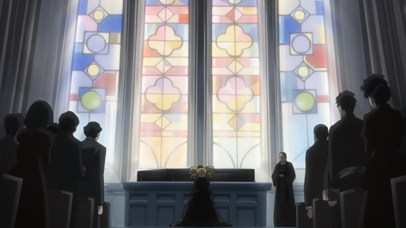 — Сегодня у этой леди праздник.
— Праздник?
— Да. Последний и величайший праздник в жизни, похороны.