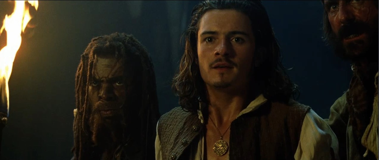 Капитан Джек Воробей Уилл Тёрнер — Где Элизабет?
— В безопасном месте, как я и обещал. Она собирается выйти замуж за Норрингтона, как обещала. Ты умрешь за нее, как обещал. Мы, мужчины, держим свое слово... А Элизабет, как женщине, это ни к чему.