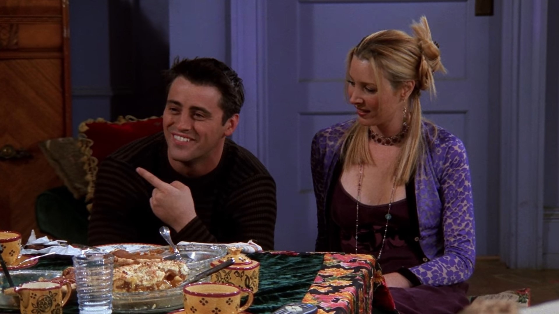 Джоуи «Джо» Триббиани Помнишь, Росс хотел сказать «арахисовое масло», а получилось «мохарисовое сусло»…