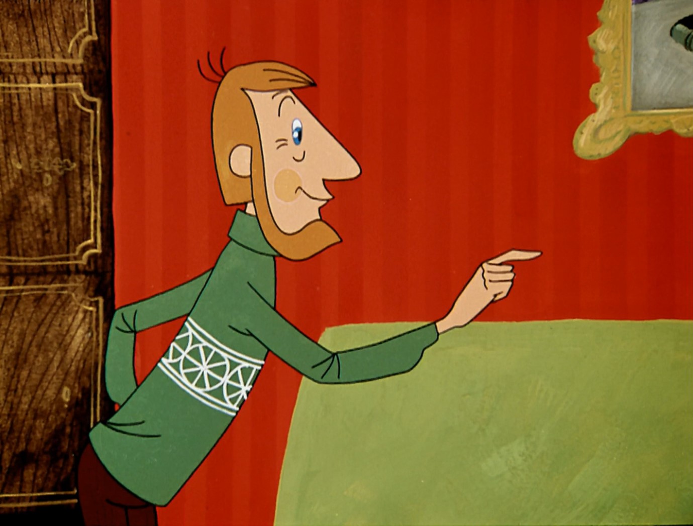 — Ну ты сам подумай, какая от этого кота польза?
— Ну, почему обязательно польза? Какая, например, польза от этой картины на стене?
— От этой картины на стене очень большая польза — она дырку на обоях загораживает!
— Ну и что... И от кота будет польза. Он мышей ловить может.
— У нас нет мышей!
— А мы заведем!