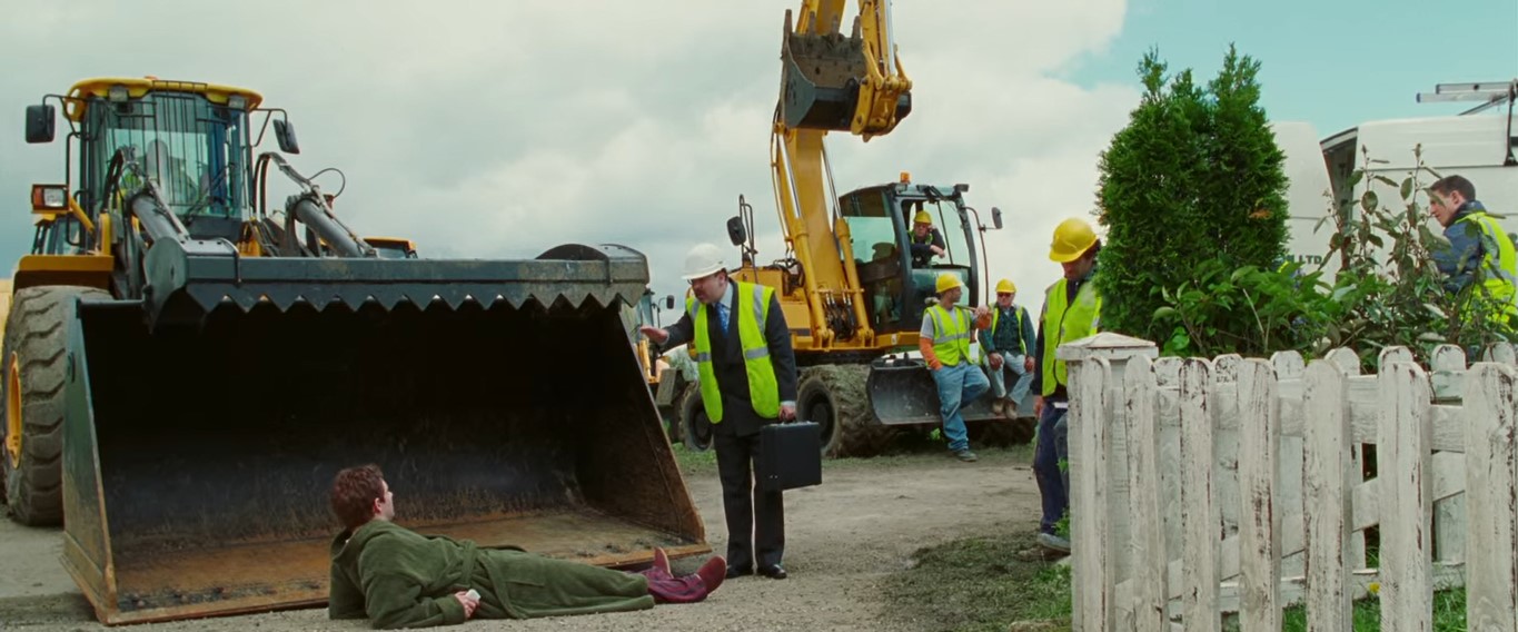 — Мистер Дент, вы знаете, какие повреждения получит бульдозер, если проедет по вам?
— Какие?
— Никаких вообще.
