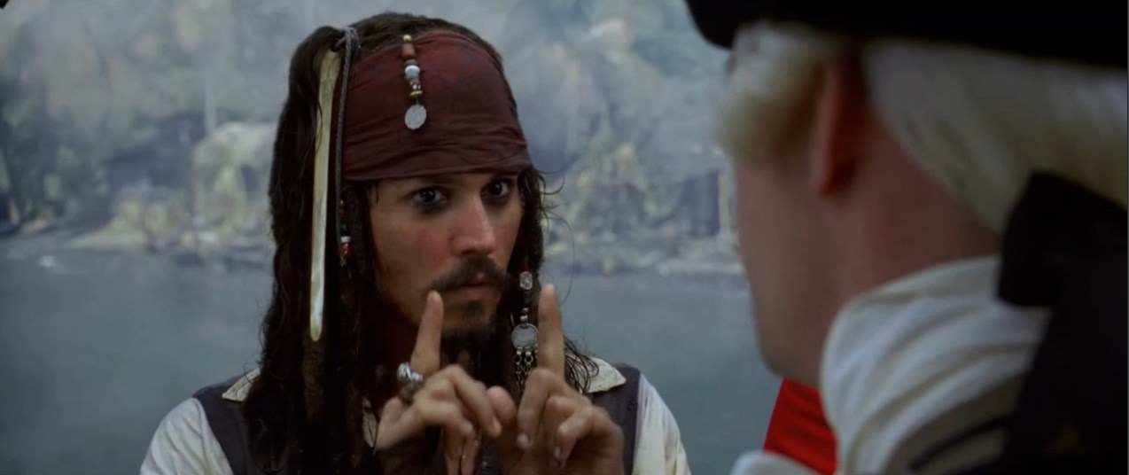Капитан Джек Воробей Джеймс Норрингтон — Вы самый жалкий из всех пиратов, о которых я слышал.
— Но вы обо мне слышали!