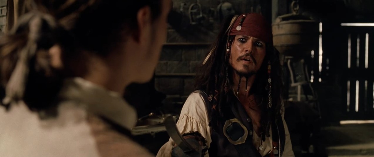 — Ты тот, кого ищут? Ты пират?
— Лицо знакомое... я угрожал тебе прежде?
— С пиратами якшаться против моих правил!
— Из-за меня правилам изменять не стоит, позволь откланяться.