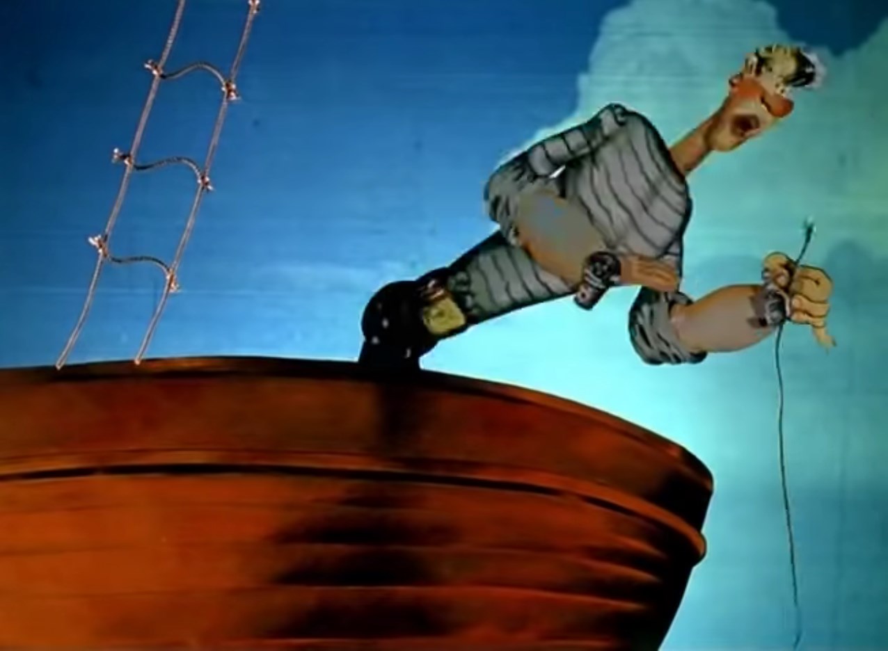 Измерить температуру забортной воды не представляется возможным из-за отсутствия таковой!