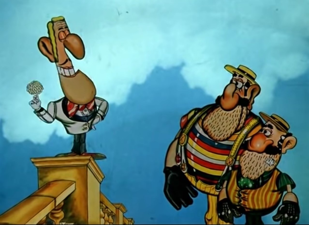 Ха-ха-ха! Руки вверх! Ваша песенка спета...