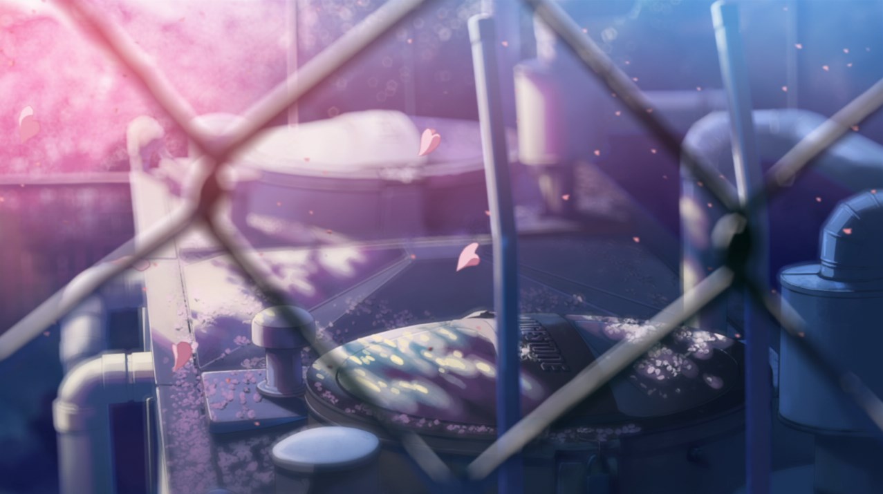 Пять сантиметров в секунду — это скорость падения лепестка Сакуры.