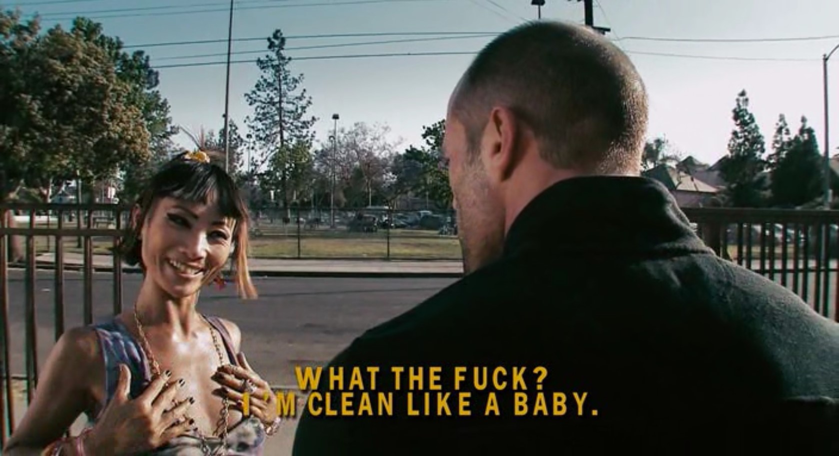 — Что за хуйня? Я чистая, как младенец!
— Диалект провинции Гандон? Я свой хуй лучше в блендер засуну...