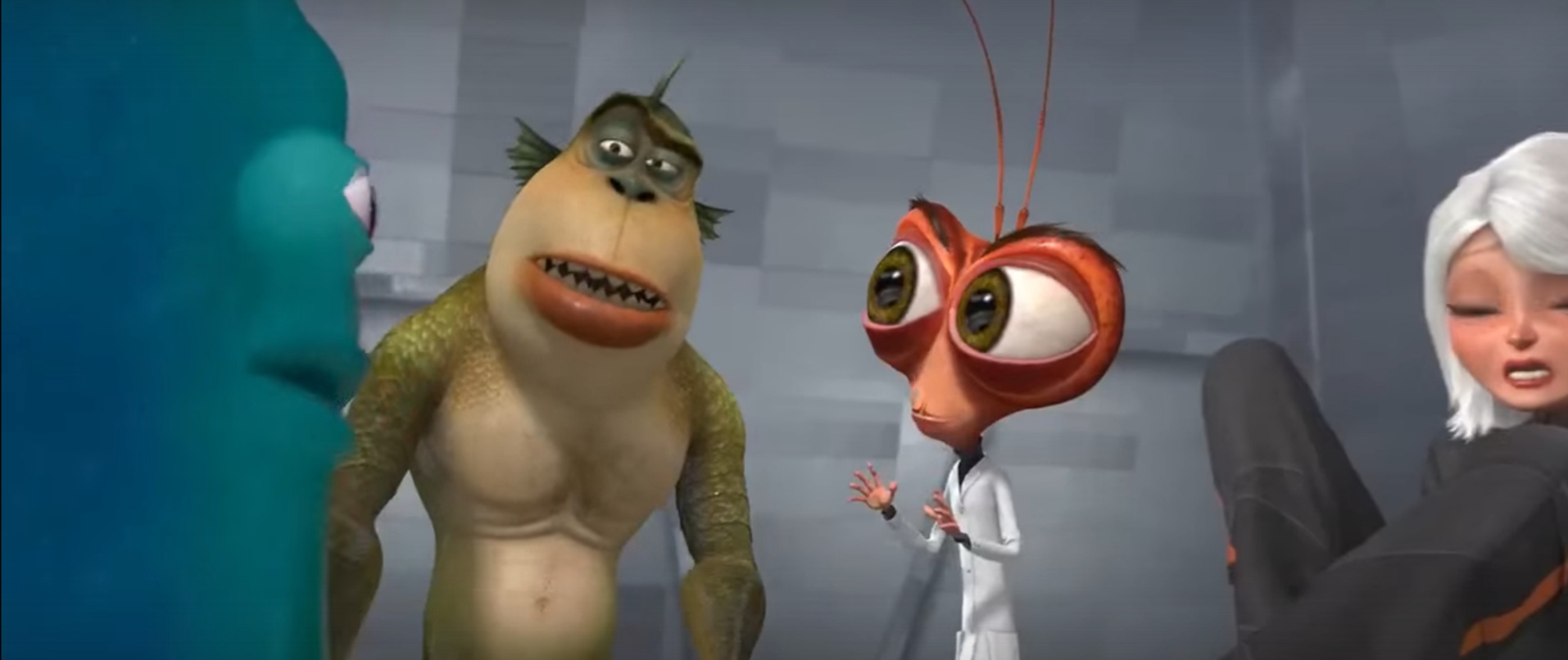 Это парень – у него же сиськи!— Боб. Перед нами редко встречающийся вид: Женщина– монстр!
– Да ладно. Это ж парень – у него же сиськи!