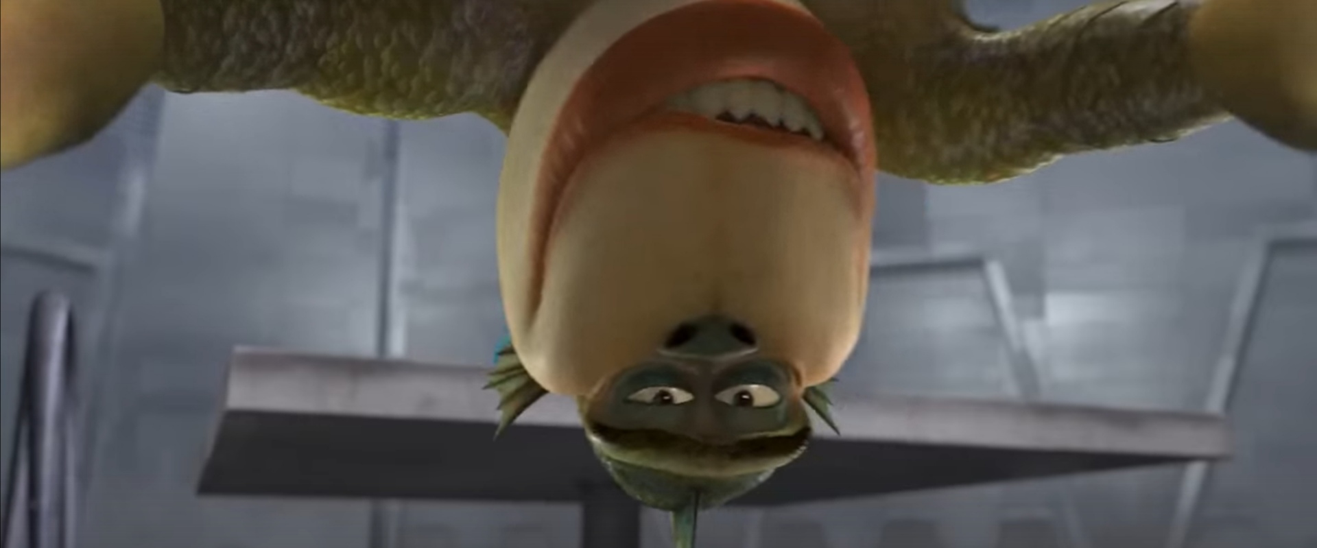 Ну и ну... ты первый день в тюрьме, сразу хочешь завалить крутого парня и занять его место... но только я буду драться.