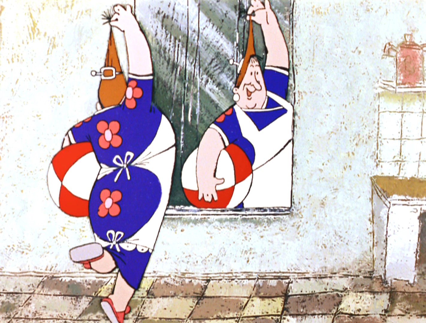 А ля-ля-ля-ля-ля, а я сошла с ума... Какая досада...