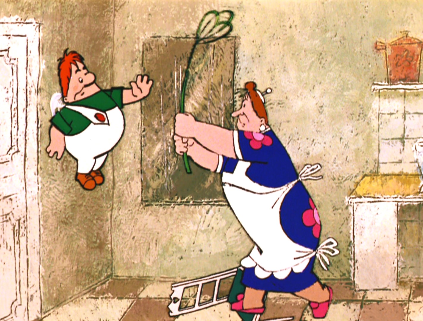 А у вас молоко убежало...