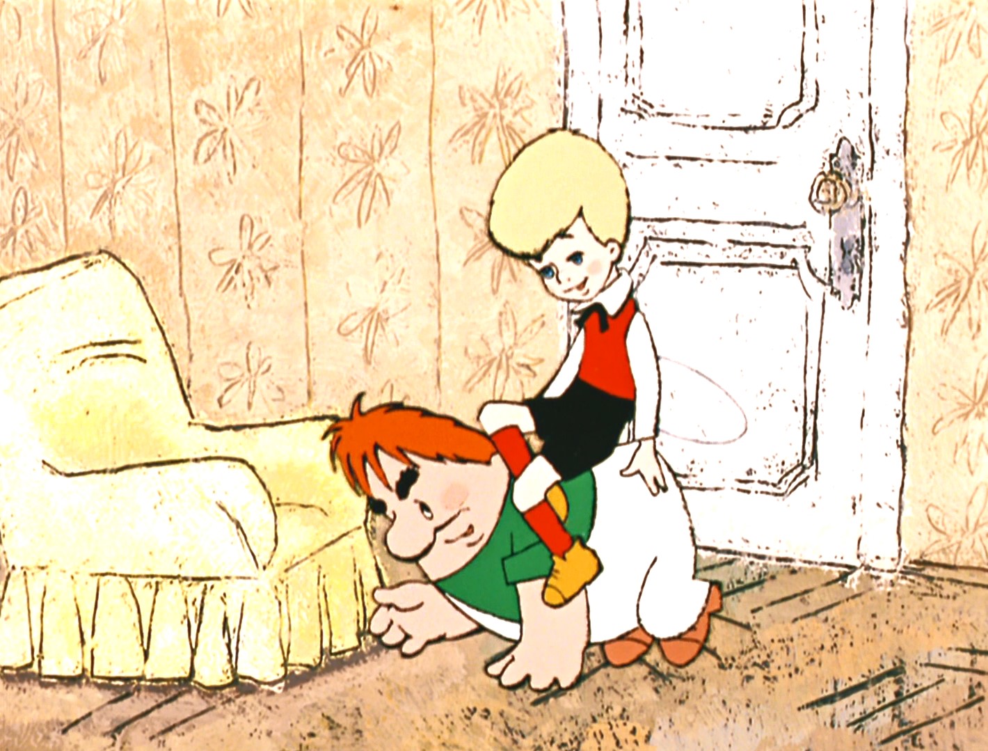 Карлсон Малыш — Что ж ты мне врал-то?
— Чего?
— Что тебе семь лет!
— А сколько?
— Но ты весишь-то ты на все восемь!!!