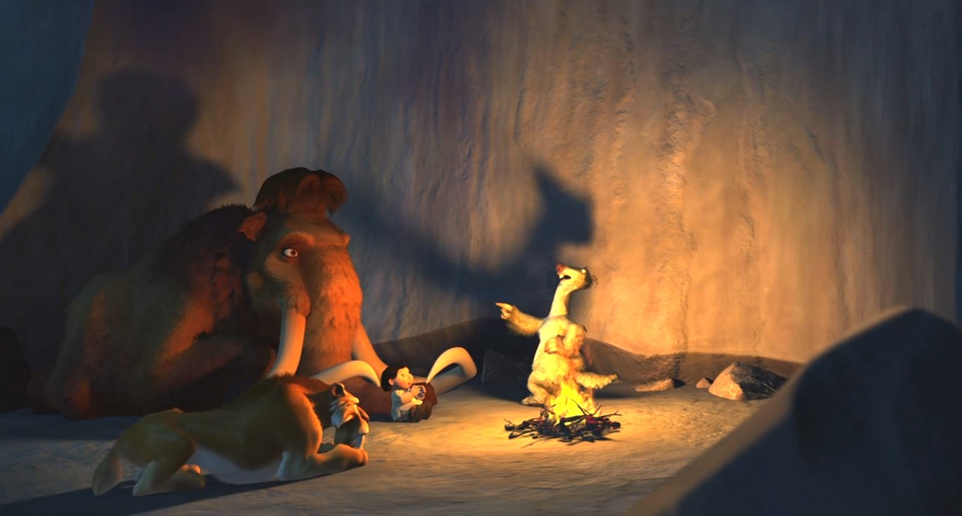 — Я просто гений! Отныне вы будете называть меня Сид — Повелитель Огня.
— Эй, Повелитель Огня, у тебя хвост горит.